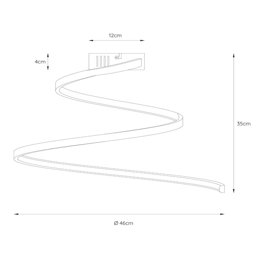 Lucide 46199/25/31 - LED Hämardatav pinnale kinnitatav lühter MAXENCE LED/24W/230V valge