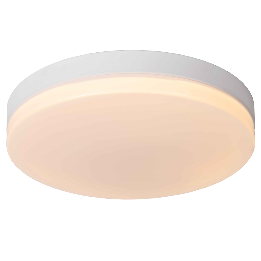 Lucide 79111/36/31 - LED Laevalgusti vannituppa anduriga BISKIT LED/24W/230V d. 34,5 cm IP44 valge