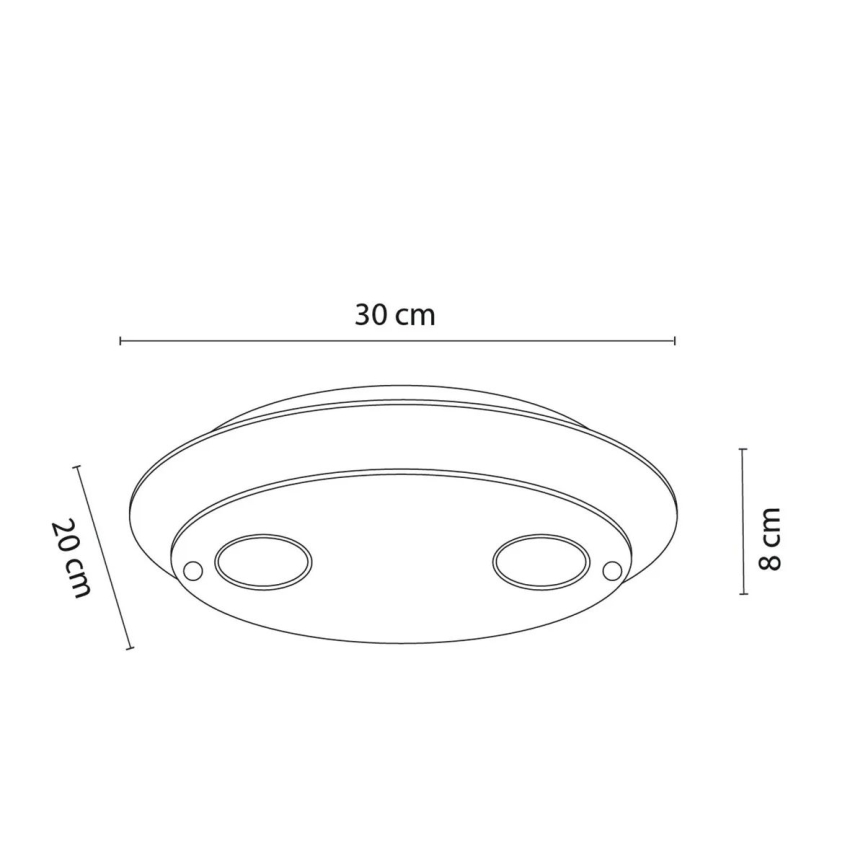 Lucide 79181/02/30 - Laevalgusti OKNO 2xGU10/5W/230V must