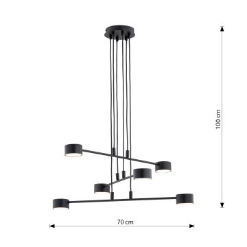 Lühter MODUS 6xGX53/12W/230V must