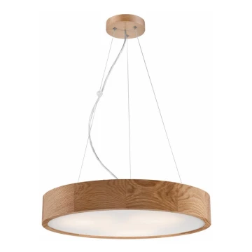 Lühter OAK 3xE27/60W/230V tamm ø 47,5 cm - FSC sertifitseeritud