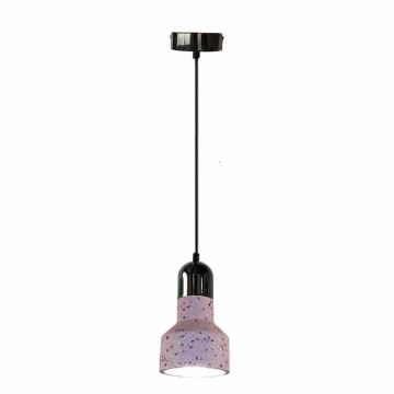 Lühter TERRAZZO 1xE27/60W/230V d. 12 cm punane