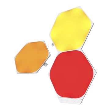 Nanoleaf NL42-0001HX-3PK - Komplekt 3 x LED RGB Hämardatav paneel HEXAGON LED/2W/230V Wi-Fi