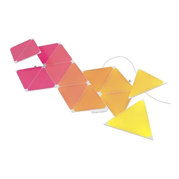 Nanoleaf NL47-6002TW-15PK - Komplekt 15 x LED RGB Hämardatav paneel TRIANGLES LED/1,5 Wi-Fi