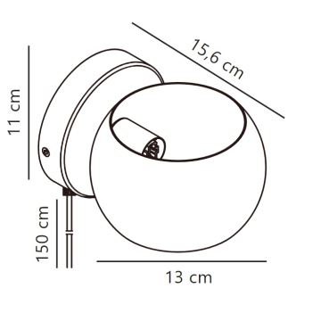 Nordlux - Kohtvalgusti seinale BELIR 1xG9/5W/230V valge