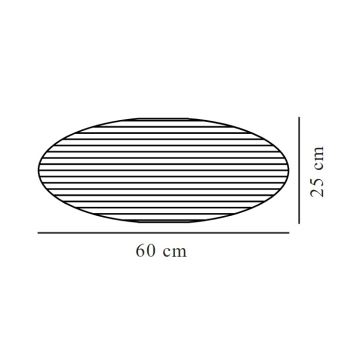 Nordlux - Lambivari VILLO E27 d. 60 cm beež