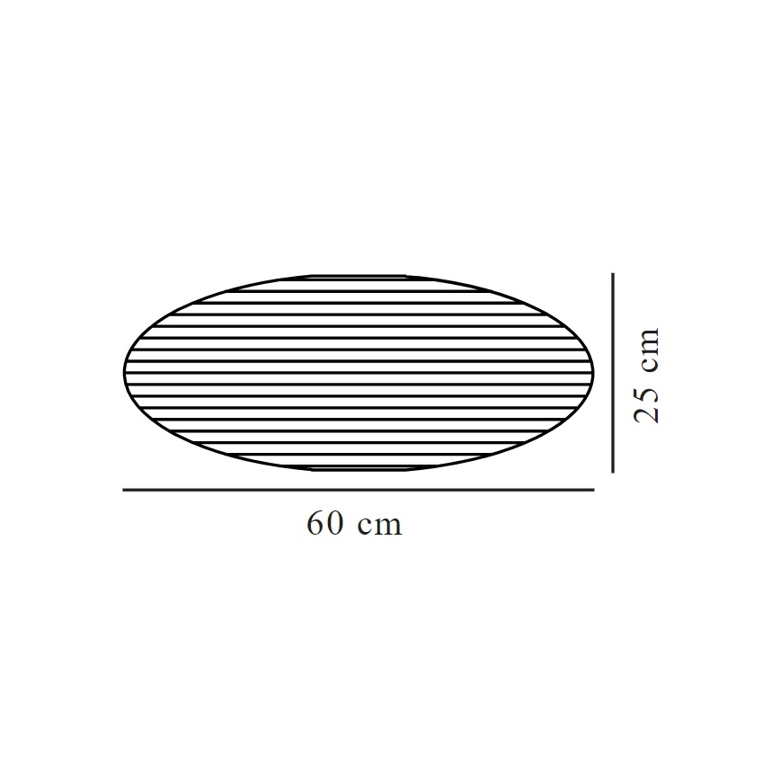 Nordlux - Lambivari VILLO E27 d. 60 cm beež