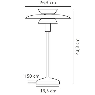 Nordlux - Laualamp CARMEN 1xE14/25W/230V must