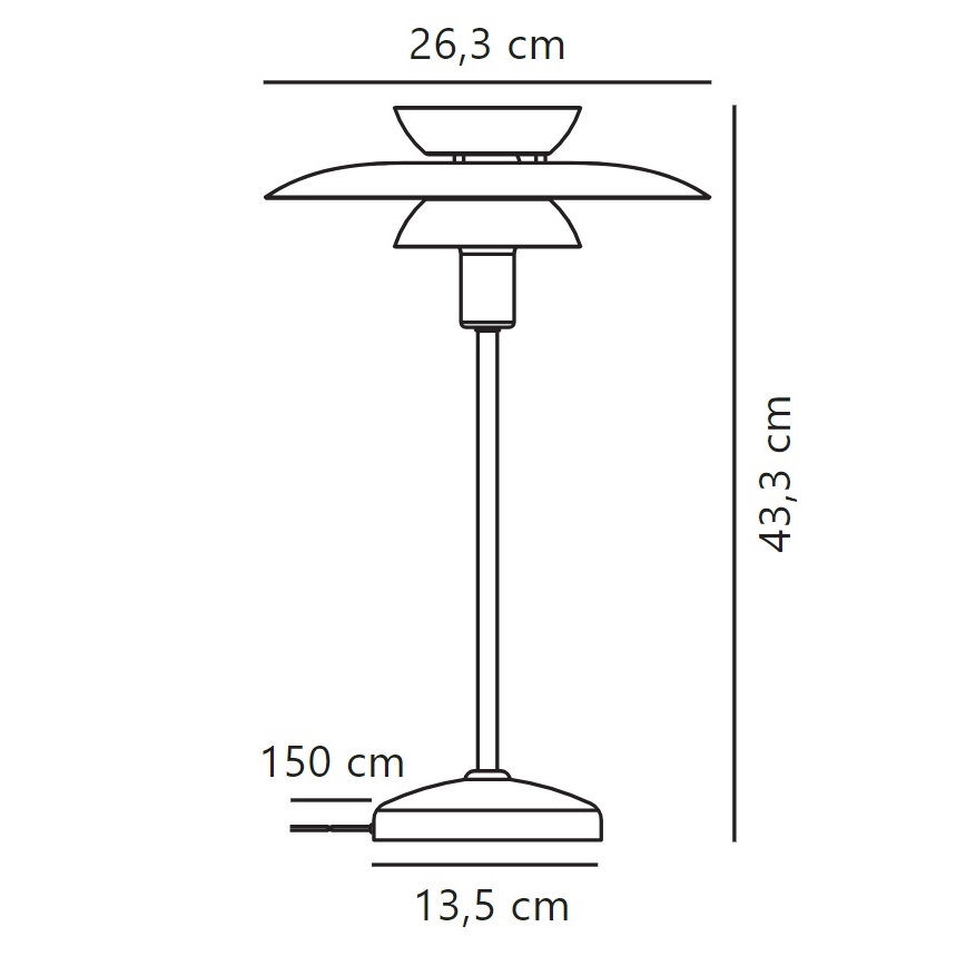 Nordlux - Laualamp CARMEN 1xE14/25W/230V must