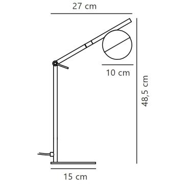 Nordlux - Laualamp CONTINA 1xG9/5W/230V must