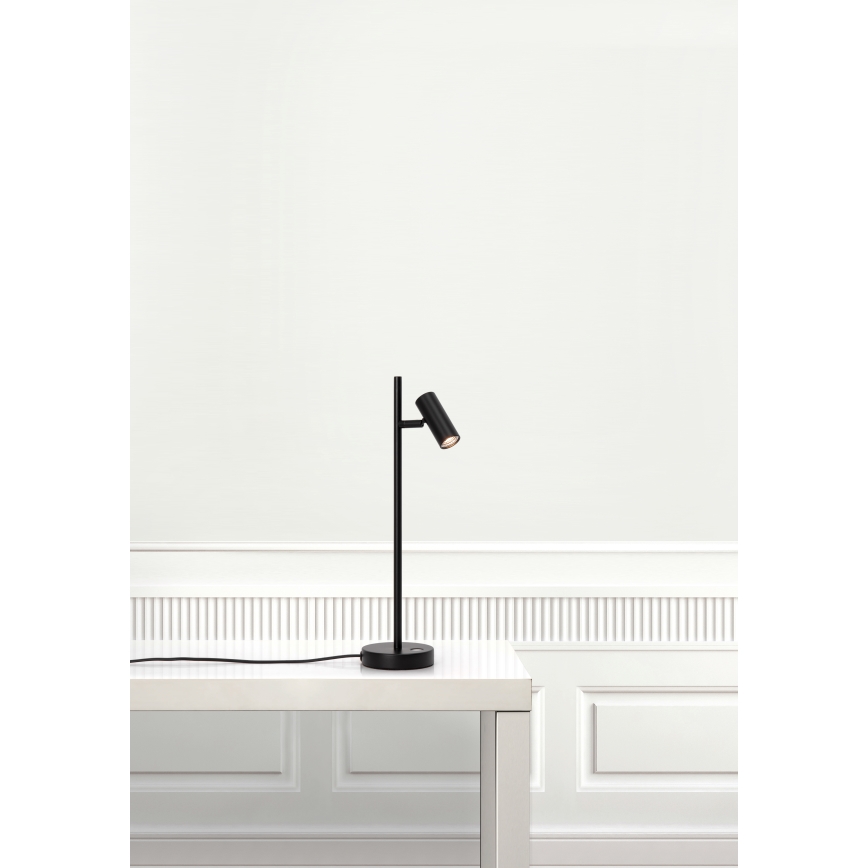 Nordlux - LED Hämardatav laualamp OMARI LED/3,2W/230V must