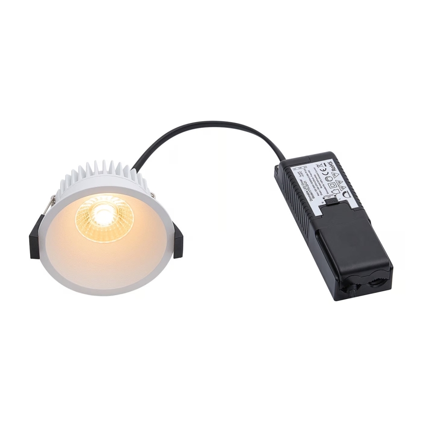 Nordlux - LED Hämardatav süvistatav valgusti vannituppa ALBRIC LED/8W/230V IP44 valge