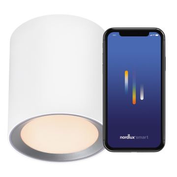 Nordlux - LED Hämardatav vannituba Kohtvalgusti LANDON SMART LED/8W/230V 2700-6500K IP44 valge