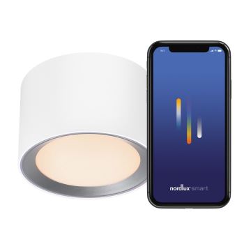 Nordlux -LED Hämardatav vannituba Kohtvalgusti LANDON SMART LED/8W/230V 2700-6500K IP44 valge