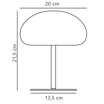 Nordlux - LED Hämardatav väli laualamp SPONGE LED/4,8W/3,7V IP65