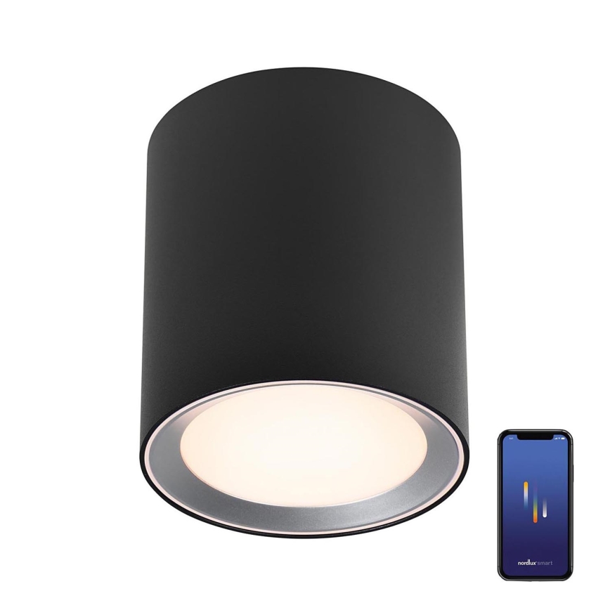 Nordlux - LED Hämardatav vannituba Kohtvalgusti LANDON SMART LED/8W/230V 2700-6500K IP44 must