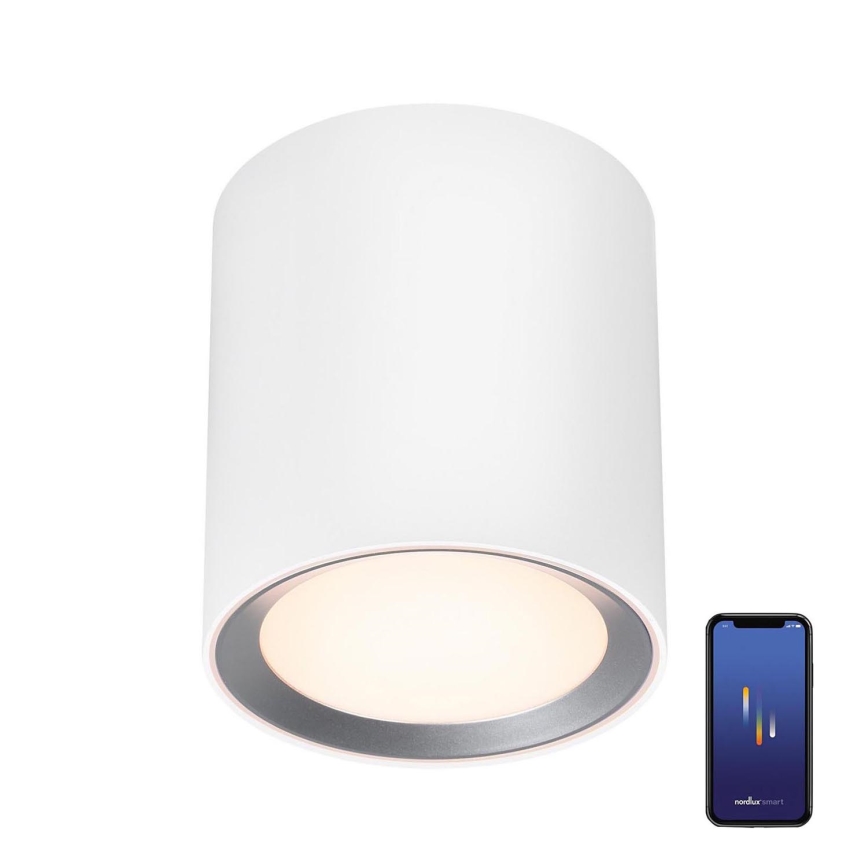 Nordlux - LED Hämardatav vannituba Kohtvalgusti LANDON SMART LED/8W/230V 2700-6500K IP44 valge