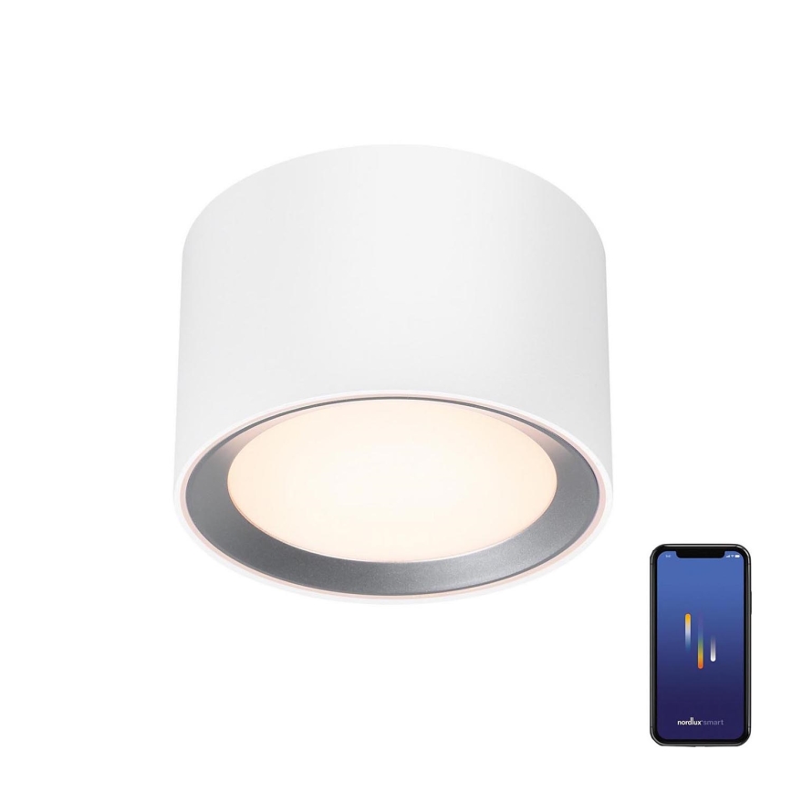 Nordlux -LED Hämardatav vannituba Kohtvalgusti LANDON SMART LED/8W/230V 2700-6500K IP44 valge