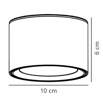 Nordlux - LED Kohtvalgusti FALLON LED/5,5W/230V valge