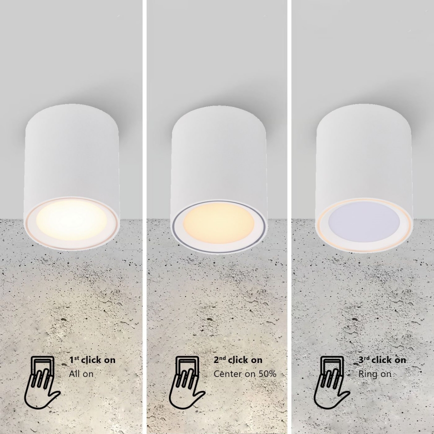 Nordlux - LED Kohtvalgusti FALLON LONG LED/5,5W/230V valge