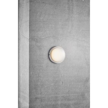 Nordlux - LED Väli seinavalgusti CUBA LED/6,5W/230V IP54 d. 17,5 cm valge