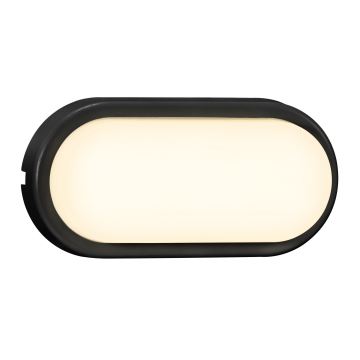 Nordlux - LED Väli seinavalgusti CUBA LED/6,5W/230V IP54 must