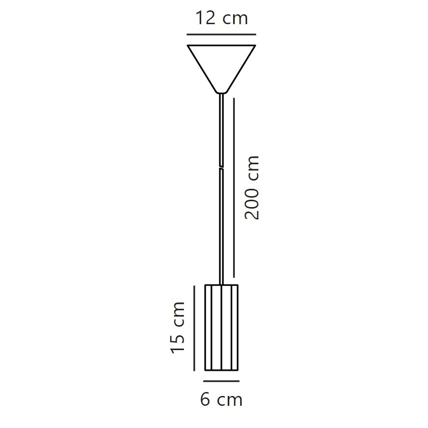 Nordlux - Lühter ALANIS 1xGU10/15W/230V