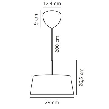 Nordlux - Lühter CLASI 3xE14/10W/230V d. 29 cm