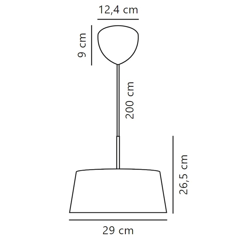 Nordlux - Lühter CLASI 3xE14/10W/230V d. 29 cm