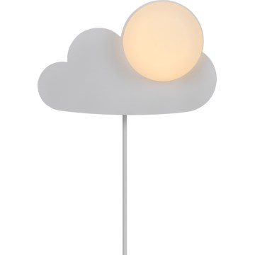 Nordlux - Seinavalgusti lastele SKYKU CLOUD 1xE14/25W/230V pilv