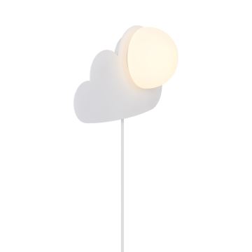 Nordlux - Seinavalgusti lastele SKYKU CLOUD 1xE14/25W/230V pilv