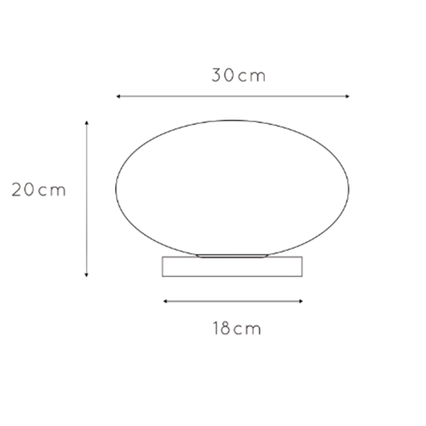 ONLI - Laualamp JANET 1xE27/6W/230V d. 30 cm