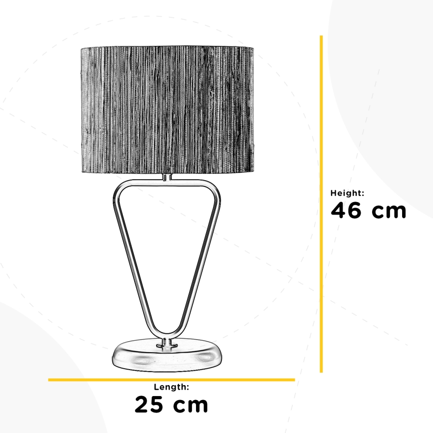 ONLI - Laualamp MADU 1xE27/22W/230V 46 cm