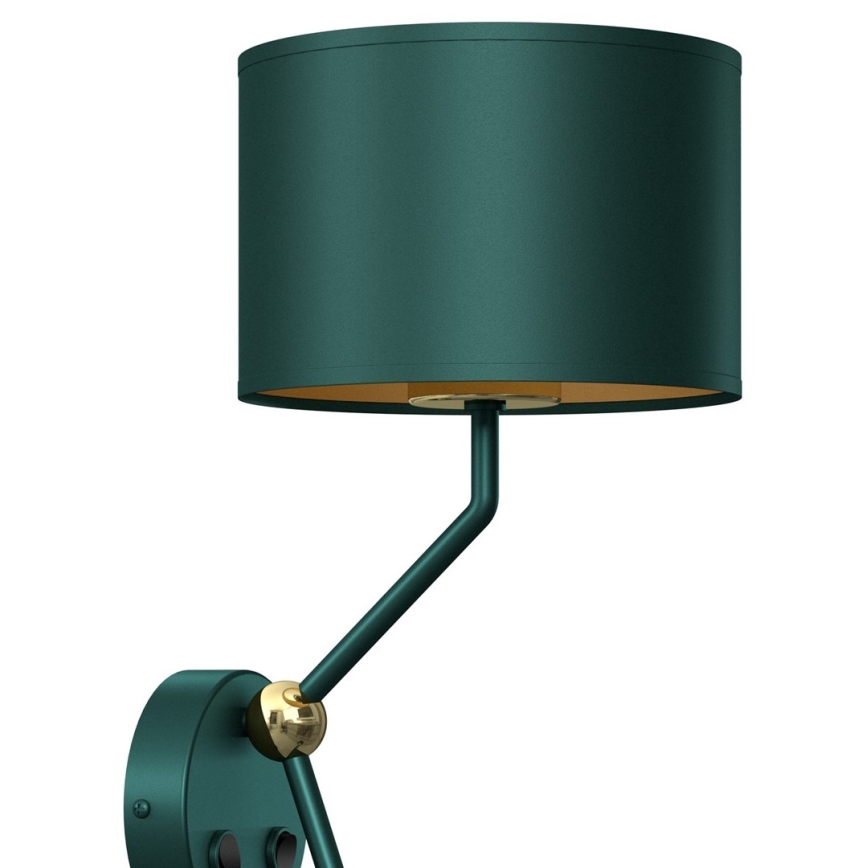 Paindlik lamp VERDE 1xE27/60W/230V + 1xGU10-MR11/7W roheline