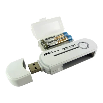 patareilaadija BC-20 2xAAA/USB 5V