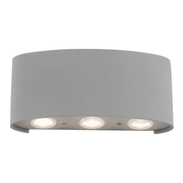 Paul Neuhaus 9488-21 - LED Väli seinavalgusti CARLO 6xLED/0,8W/230V IP54