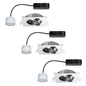 Paulmann 92774 - 3 x Komplekt LED/6,8W Vannitoa ripplaevalgusti PREMIUM LINE 230