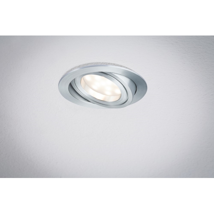 Paulmann 92832 - LED/7W hämardatav süvisvalgusti vannituppa COIN 230V