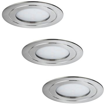 Paulmann 93570 - komplekt 3x LED/5,3W hämardatav süvistatav valgusti MICRO LINE 230V