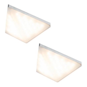 Paulmann 93584 - KOMPLEKT 2xLED/6,2W IP44 Mööblivalgustus KITE 230V