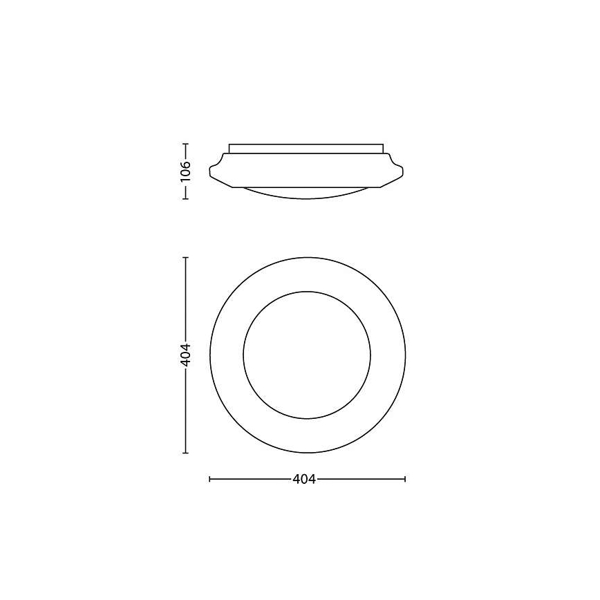 Philips - Laevalgusti 1xLED/22W/230V