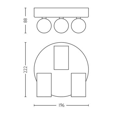 Philips - Kohtvalgusti vannituppa IDRIS 3xGU10/5W/230V IP44 valge