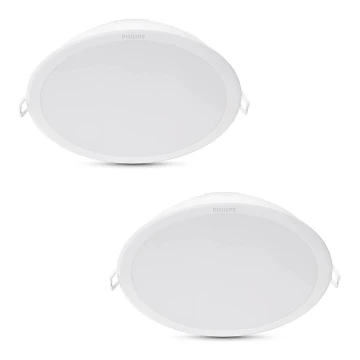 Philips - KOMPLEKT 2x LED Süvistatav valgusti MESON LED/23,5W/230V 4000K