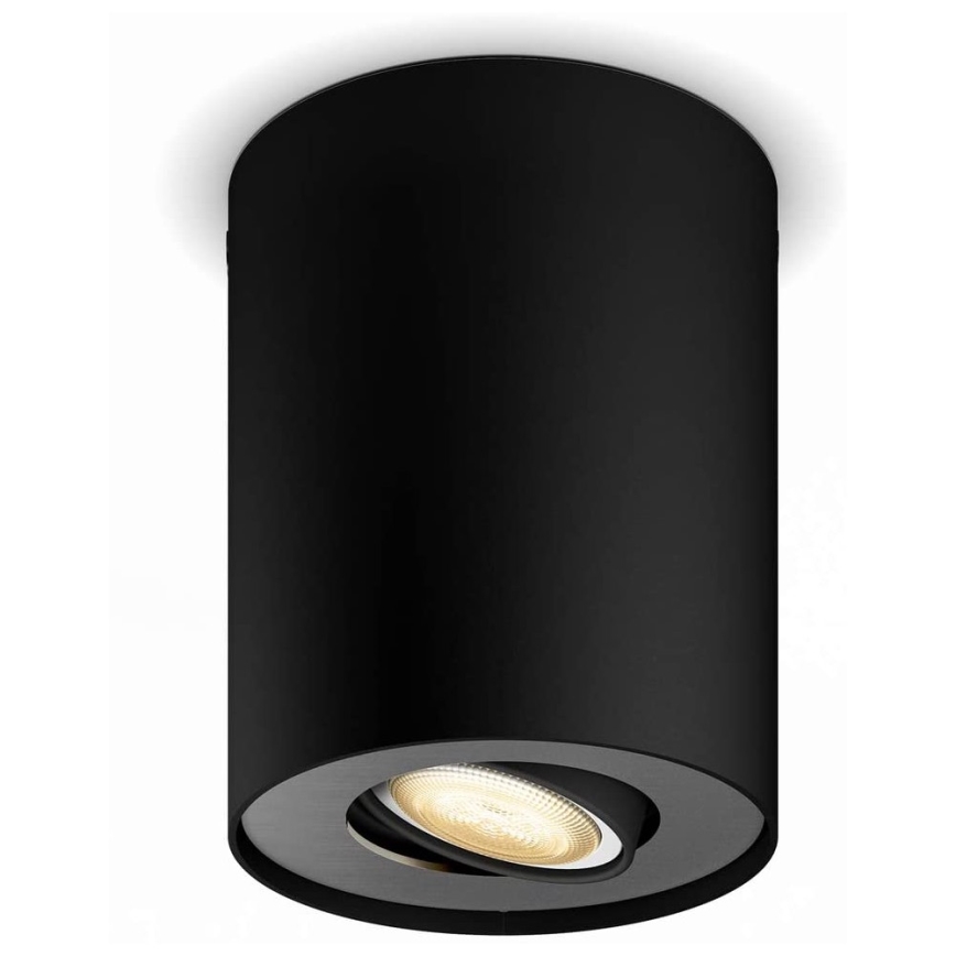 Philips - LED Hämardatav kohtvalgusti Hue PILLAR 1xGU10/4,2W/230V 2200-6500K must