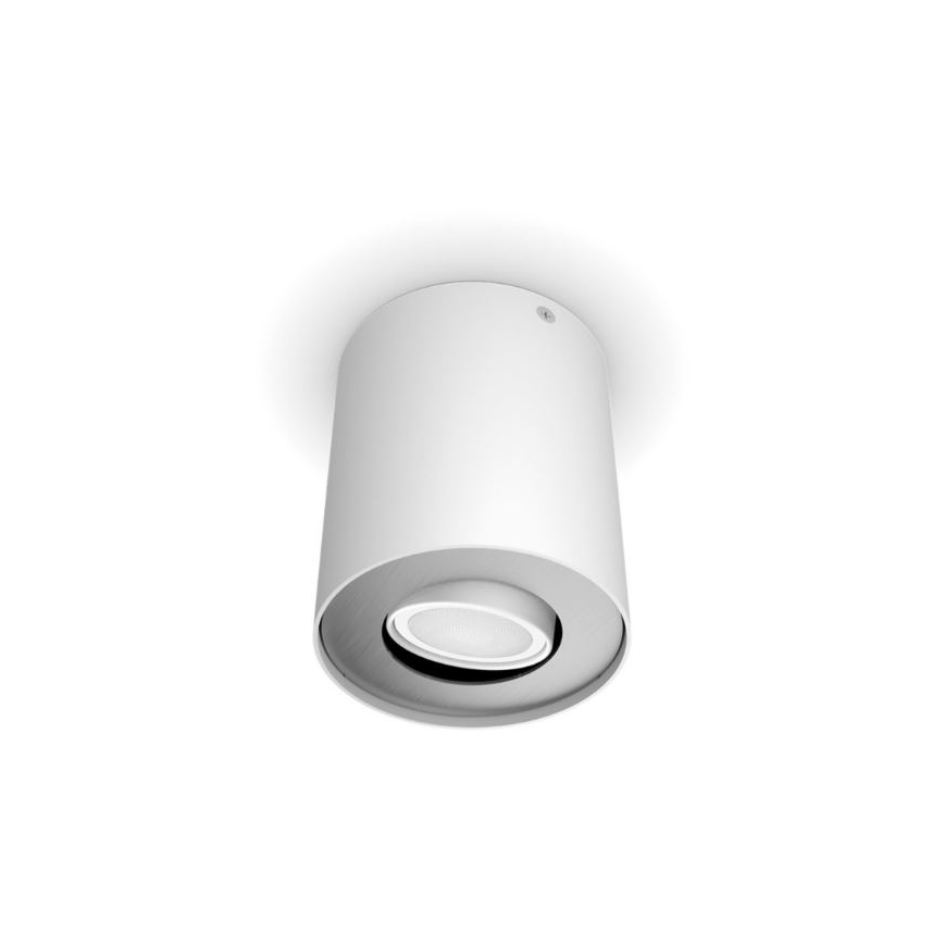 Philips - LED Hämardatav kohtvalgusti Hue PILLAR 1xGU10/4,2W/230V 2200-6500K + kaugjuhtimispult valge