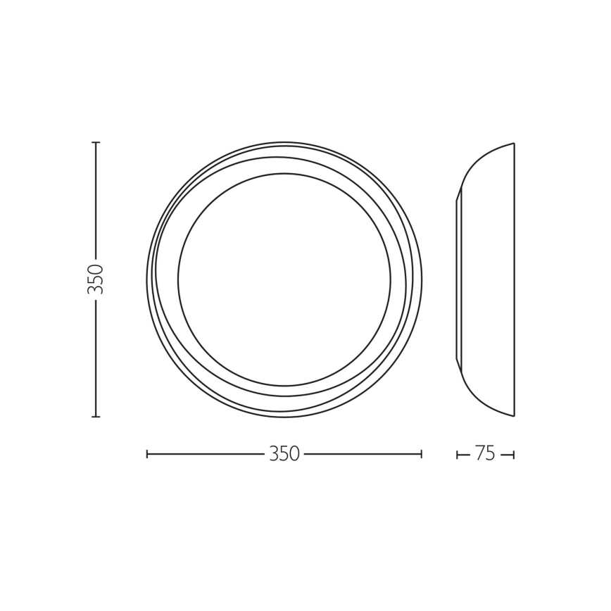 Philips - LED Hämardatav laevalgusti FLETA LED/10W/230V 2700K läbipaistev