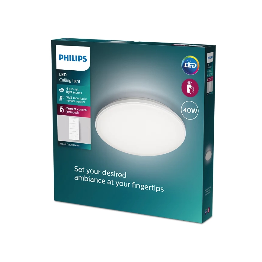 Philips - LED Hämardatav laevalgusti LED/40W/230V 2700-6500K + kaugjuhtimispult