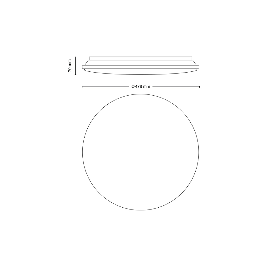 Philips - LED Hämardatav laevalgusti LED/40W/230V 2700-6500K + kaugjuhtimispult