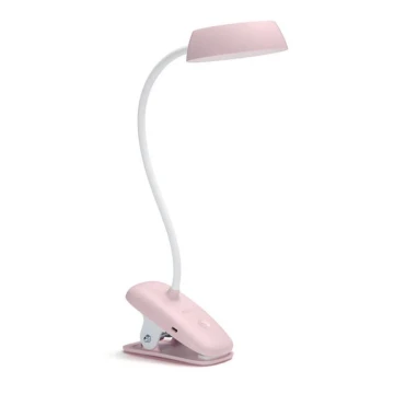 Philips - LED Hämardatav lamp klambriga DONUTCLIP LED/3W/5V CRI 90 roosa