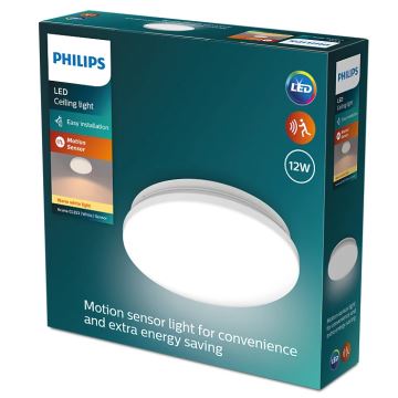 Philips - LED Laevalgusti koos anduriga ACUNA LED/12W/230V 2700K